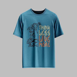 เสื้อยืดคอกลมแขนสั้นพิมพ์ลายกราฟิกผ้าฝ้ายนุ่มสบายสไตล์ลำลองแนวสตรีทแฟชั่นสำหรับผู้ชายและผู้หญิง รับผลิตแบบ OEM ODM ขายส่ง - Product Image 1
