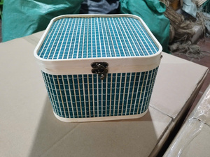 Eco Friendly Decorative Item Bamboo Storage <b>Box</b>, Bamboo <b>Box</b>, Basket From Vietnam Handicraft - Product Image 4