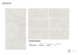 Losa de Porcelana Texturizada de Lujo, 600x1200mm, 60x120cm, 24x48 Pulgadas, Formato Grande, Superficie Decorativa para Residencias Elegantes - Product Image 3