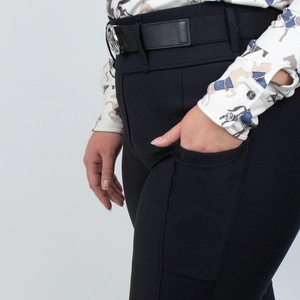 กางเกงขี่ม้าคุณภาพสูง ยืดได้ 4 ทิศทาง ผลิตจากผ้าเทคนิคเนื้อนุ่ม สวมใส่สบาย - Product Image 2