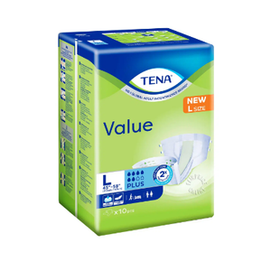 Pañales TENA Value Large, 10 unidades x 8 paquetes - Product Image 2