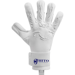 Guantes de Portero de Fútbol de Neopreno y Caucho con Diseño Personalizado Alemán en Látex Negro y Blanco, con Dedos Negativos Inyectados y Extensibles - Product Image 3