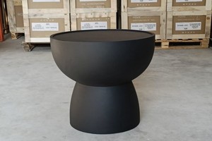 Luxury <b>White</b> Concrete Coffee <b>Table</b> Modern Waterproof Outdoor Durable Designer Furniture for Park Use with 24-Month Warranty - Product Image 4