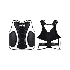 Protector de Pecho AWI Unisex de PU para Boxeo, Equipo de Entrenamiento de Artes Marciales Resistente - Product Image 3