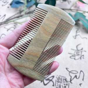 Peigne à cheveux en bois naturel de style indien, anti-statique, pour barbe et massage du cuir chevelu, accessoire de coiffure, vente en gros - Product Image 4