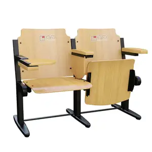 Mobili da teatro sedile per film comoda sedia da Cinema EVO2201MB sedie da chiesa con braccioli