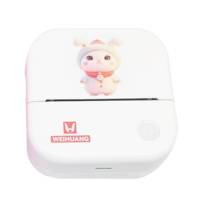 Impresora Térmica Portátil Pequeña y Económica WH-M27 de 57 mm para Niños con USB y para Impresión en Blanco y Negro en Existencia