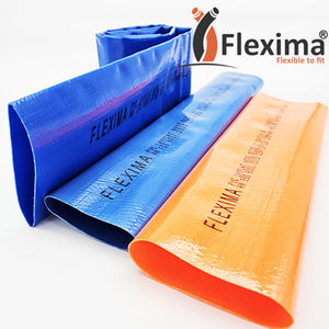 Manguera Plana de PVC de Alta Presión de 4 Bares, Tubo Flexible para Riego Agrícola, Manguera de Descarga de Agua Duradera - Product Image 2