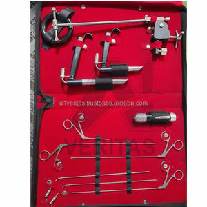เครื่องมือผ่าตัดผ่านกล้องส่องทางนรีเวช A-1 VERITAS คุณภาพส่งออก ทำจากสแตนเลส  ประกอบด้วยเครื่องหนีบ เครื่องตัด และกรรไกร  นำกลับมาใช้ใหม่ได้ สำหรับห้องผ่าตัด  OEM - Product Image 5