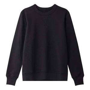 เสื้อสเวตเชิ้ตแขนยาวคอกลมสีเทาผสมสำหรับผู้ชาย ผ้าฟลีซ  รับทำโลโก้ตามสั่ง  OEM ODM ขายส่งเสื้อผ้า - Product Image 3