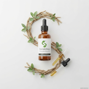 Huile d'Ashwagandha 100% pure de qualité supérieure certifiée GMP pour les formulations cosmétiques et de soins personnels commerciales, marque privée - Product Image 1