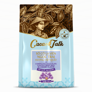 Boules de chocolat croustillantes aux myrtilles HALAL pour la décoration de gâteaux, en gros, très demandées, service OEM/ODM - Product Image 1