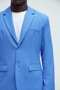 <b>Men's</b> High Quality <b>Long</b> Sleeve Suit Blazer Jacket Formal Woven Plus Size <b>Men's</b> Suits <b>Coats</b> Manufactured By Antique Fashion - Product Image 4