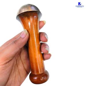 Varita Kansa Ayurvédica K-Star KKWM, Varita Metálica Kansa para Masaje Facial y Corporal, Herramienta Tradicional de Sanación Kansa para un Brillo Radiante - Product Image 3