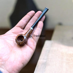 Pipa de Tabaco de Madera Natural Hecha a Mano, Moderna, Ecológica, de Primera Calidad, Regalo para Fumadores de Tradebyd - Product Image 2