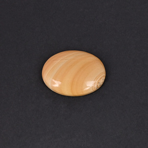 Pierre précieuse naturelle en jaspe, 21,1 carats, ovale, 25x19 mm, cabochon à dos plat pour la fabrication de bijoux |   1 pièce |   Ishu Gems CA - Product Image 3