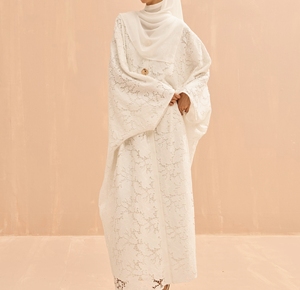 New 2026 Dubai Beautiful Dubai Traditional Islamic Women's Saudi Arabian Abaya Spring Polyester Breathable Ankle Length Muslim - Product Image 3