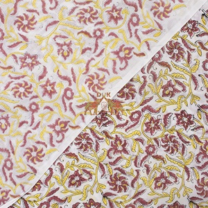 ผ้าคอตตอนเนื้อนุ่มพิมพ์ลายดอกไม้ผ้าขี้ผึ้งสำหรับเสื้อผ้า - Product Image 4