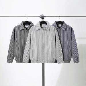 Chaqueta TST-Lados 2131.1 Unisex Vintage, Transpirable, Ecológica, de Poliéster/Algodón, con Cuello en V y Patrón Geométrico Básico Informal - Product Image 1