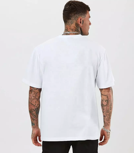 T-shirts vierges pour hommes en gros, 100 % coton, coupe oversize, respirants, prix abordables, commandes en gros - Product Image 1