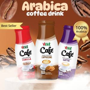 Arabica Cappuccino Coffee Drink Vietnam VINUT 9,5 floz (paquete de 24), listo para beber sobre la marcha, proveedor mayorista, muestra gratis - Product Image 5