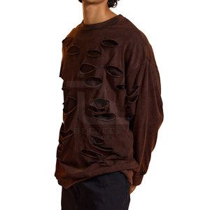 Nouveauté : Sweat-shirts Homme Personnalisés Effet Vieilli – Vente Directe Usine – Basiques Légers - Product Image 3