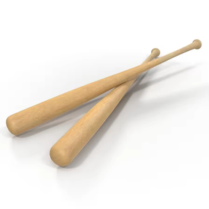 Bâton de baseball 34 pouces, barillet de 2,5 pouces, bois naturel, durable, monobloc, pour débutant - Product Image 5