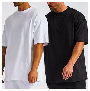 T-shirt vintage surdimensionné en coton biologique 100% lavé pour homme, personnalisable, décontracté, tricoté, écologique, respirant, 180g, haute qualité - Product Image 4