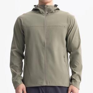 Veste de sport à capuche pour homme, veste d'entraînement, veste de course, veste zippée pour activités sportives en plein air - Product Image 3