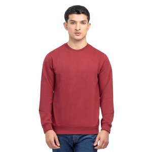 Top Selling Mens Crewneck Sweatshirt Winter <b>Warm</b> <b>Fleece</b> Pullover OEM ODM Bulk Wholesale Supplier Custom Logo Sweatshirt - Product Image 1