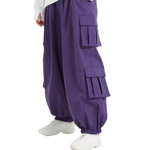 Pantalons de ski chauffants imperméables sur mesure pour hommes, grandes tailles |   Pantalon de neige respirant 10K avec poignets renforcés et fermetures éclair ventilées - Product Image 1