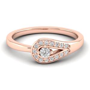 Anillos de compromiso REYES personalizados de oro sólido de 14 quilates con diamantes certificados por IGI para mujer, regalo minimalista de aniversario, joyería fina. - Product Image 5