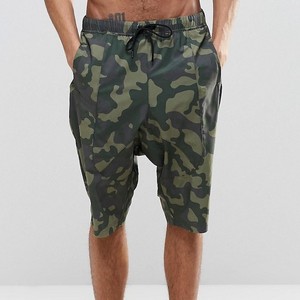 Shorts Bermuda Homme Taille Haute à Cordon de Serrage, Tricotés Respirants, Coupe Ample, Style Sportif, pour l'Été - Product Image 5