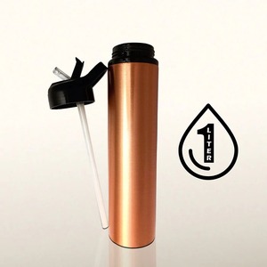 Hand Etched <b>Copper</b> <b>Water</b> <b>Bottle</b> Decorative Surface Ayurvedic Drinking <b>Bottle</b> for Home Office Fitness and Gifting Use - Product Image 3