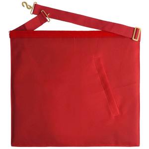 Delantales Masónicos Personalizados de Alta Calidad, Bordados en Azul, Blanco y Plateado, Nuevos, para Maestro Masón, con Tela 3D Cosida - Product Image 3