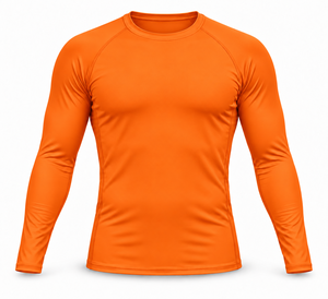 Camiseta de Compresión de Manga Larga para Hombre, Personalizada, Deportiva, para MMA, BJJ, Gimnasio, Entrenamiento, Uniforme de Equipo, Antibacteriana, de Secado Rápido - Product Image 3