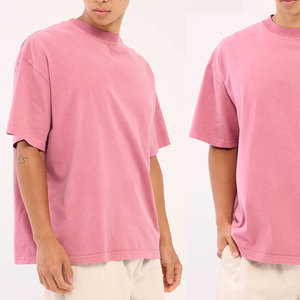 เสื้อยืดคอกลมสีตามสั่ง ทรงปกติ สำหรับฤดูร้อน แขนสั้น บริการ OEM ผ้าหนา 250 กรัม ผ้าไหม/ผ้าฝ้าย ระบายอากาศได้ดี แห้งเร็ว ผ้าแคนวาส - Product Image 3