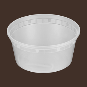 Vasos Desechables de Plástico PP con Tapa, Resistentes a Fugas, Aptos para Microondas y Congelador, Capacidad de 12 oz, Libres de BPA y PFAS, Estilo Americano, 240 Unidades - Product Image 4