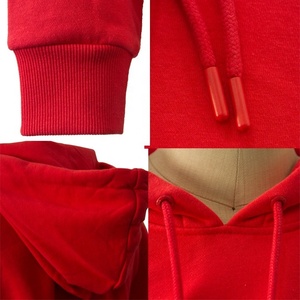 Venta al por mayor 100% algodón tecnología fleece crop top mujeres sudaderas con capucha de manga larga pulóver ropa de calle sexy recortada Sudadera con capucha bordada - Product Image 5