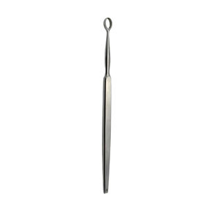 Ensemble professionnel de curettes dermiques Fox 6 mm Buck Ear droites et aiguisées, instruments chirurgicaux manuels ORL et otologiques certifiés CE - Product Image 4