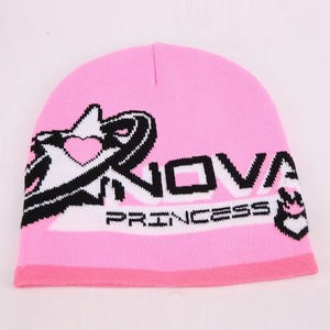Bonnet d'hiver personnalisé avec logo, unisexe, doublure satinée, 100 % acrylique, revers jacquard, style urbain, ajustable, motif original - Product Image 1