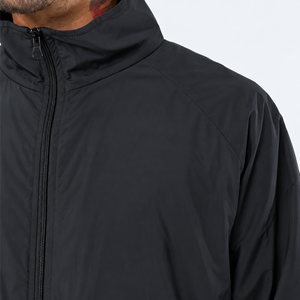 Ensemble de survêtement coupe-vent léger pour homme avec veste à col montant zippée et pantalon large décontracté – Vêtements de sport en gros - Product Image 6