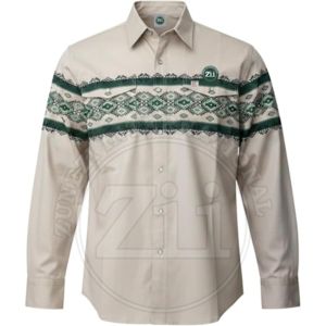 Chemise de travail FR en coton imprimé à carreaux pour électriciens, 6 oz, 100 % coton, haute visibilité, résistante aux flammes, pour soudeurs, manches longues - Product Image 1