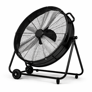 Ventilateur à tambour industriel haute vitesse de 24 pouces, robuste, en métal, portable, OEM ODM Vietnam - Product Image 1