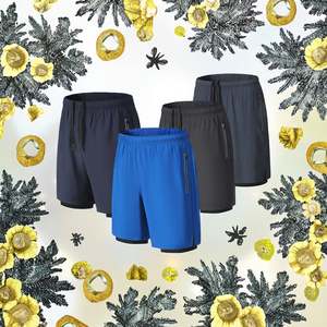 Pantalones Cortos Deportivos Personalizados al por Mayor para Hombre, de Secado Rápido, Transpirables, para Entrenamiento, Gimnasio, Ejercicio, Diseño Moderno - Product Image 3