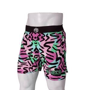 Short de boxe unisexe anti-rides confortable MMA BJJ Fight Wear motif personnalisé poche zippée sur les deux côtés vente en gros - Product Image 1