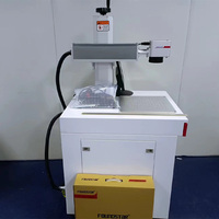 Machine de gravure laser à fibre de type table 100W haute puissance, série TF, pour le traitement de précision des métaux et le marquage permanent
