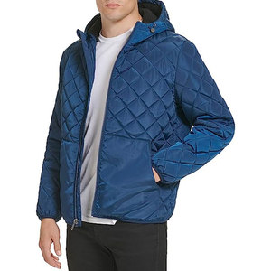 Veste d'hiver matelassée pour homme, sur mesure, avec logo sur le devant, respirante, écologique, confortable, vente en gros - Product Image 2