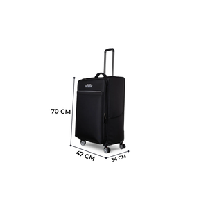 207 Large 28 Inch Luggage 35kg Load Capacity Waterproof 1680PU Fabric Anti-Rust Metal Handle Factory OEM/ODM Service - Product Image 2