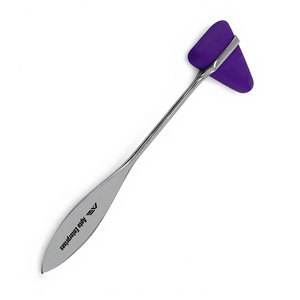 Marteau de réflexes Taylor violet de 7,5 pouces, instrument médical chirurgical en acier inoxydable de qualité allemande pour diagnostic neurologique - Product Image 2